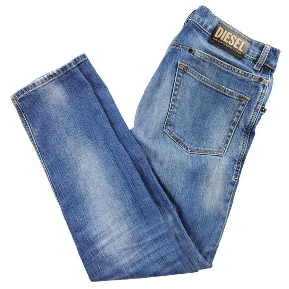 Diesel D-EETAR 089AR Carrot Tapered Button Fly Stretch Jeans "30x32" Real 31x27 - Picture 1 of 12
